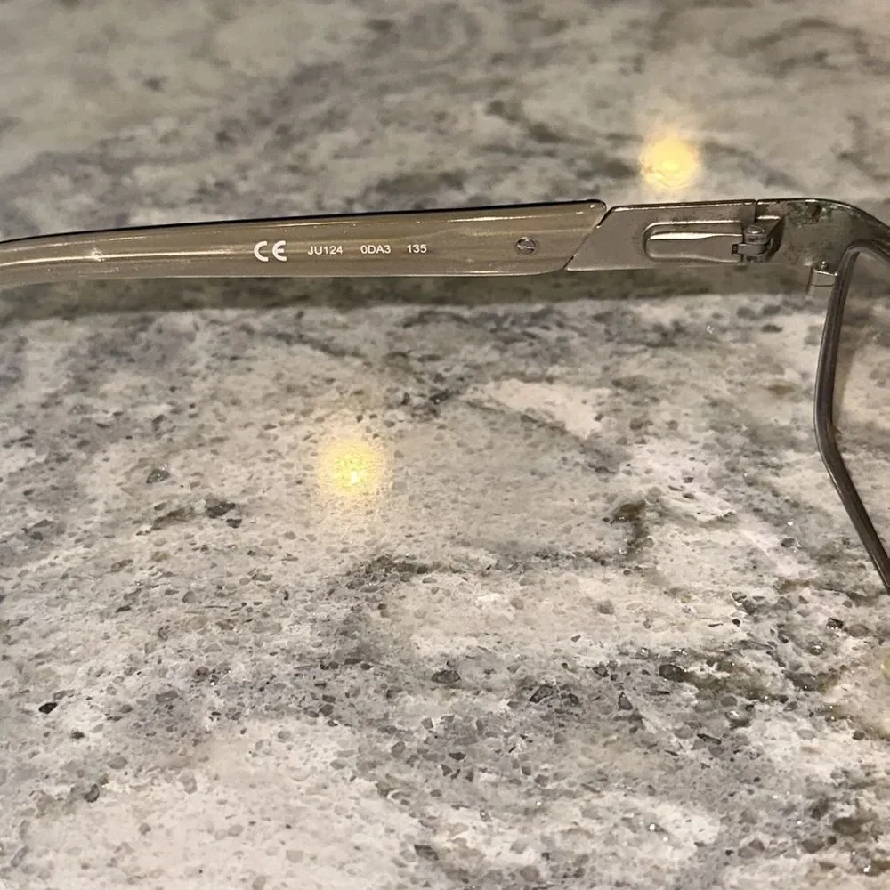 Juicy Couture Women’s Eyeglasses Frames JU124 ODA3 Brown/Gold 135 Prescription